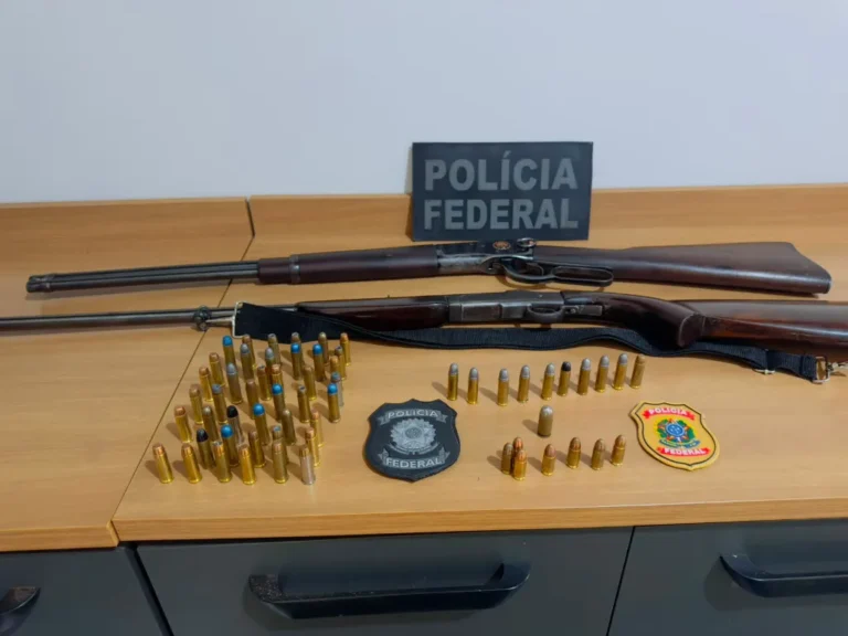PF deflagra Operação Arsenal Oculto contra comércio ilegal de armas em MS