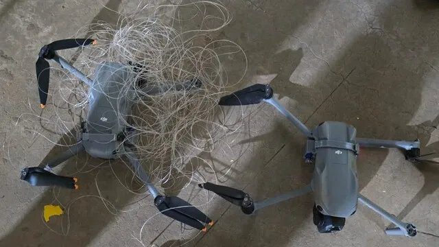 Drones apreendidos pela Polícia Penal com materiais ilícitos na Máxima de Campo Grande