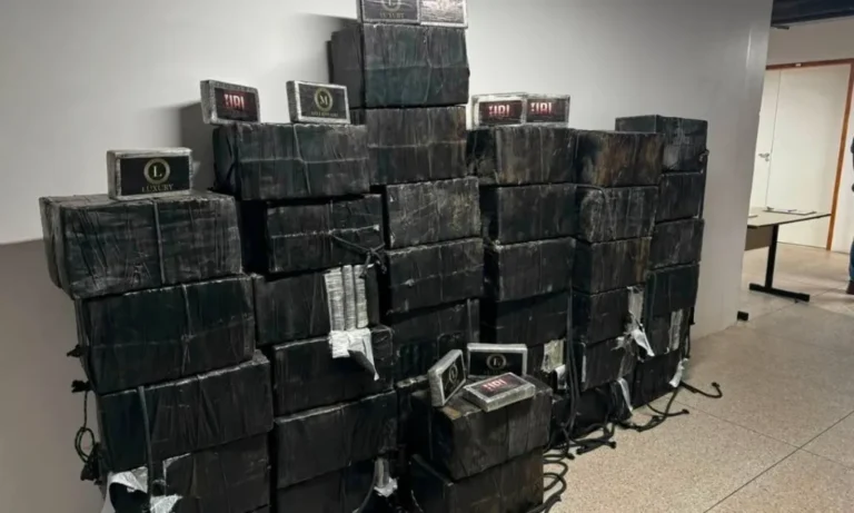 Operação policial apreende cocaína escondida em carreta no Porto de Salvador
