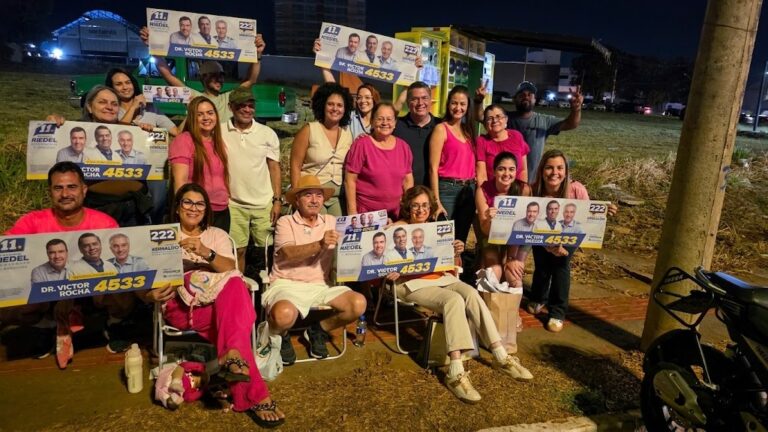 De Corumbá à Capital, Victor Rocha inicia campanha para levar atuação na saúde à Câmara Federal