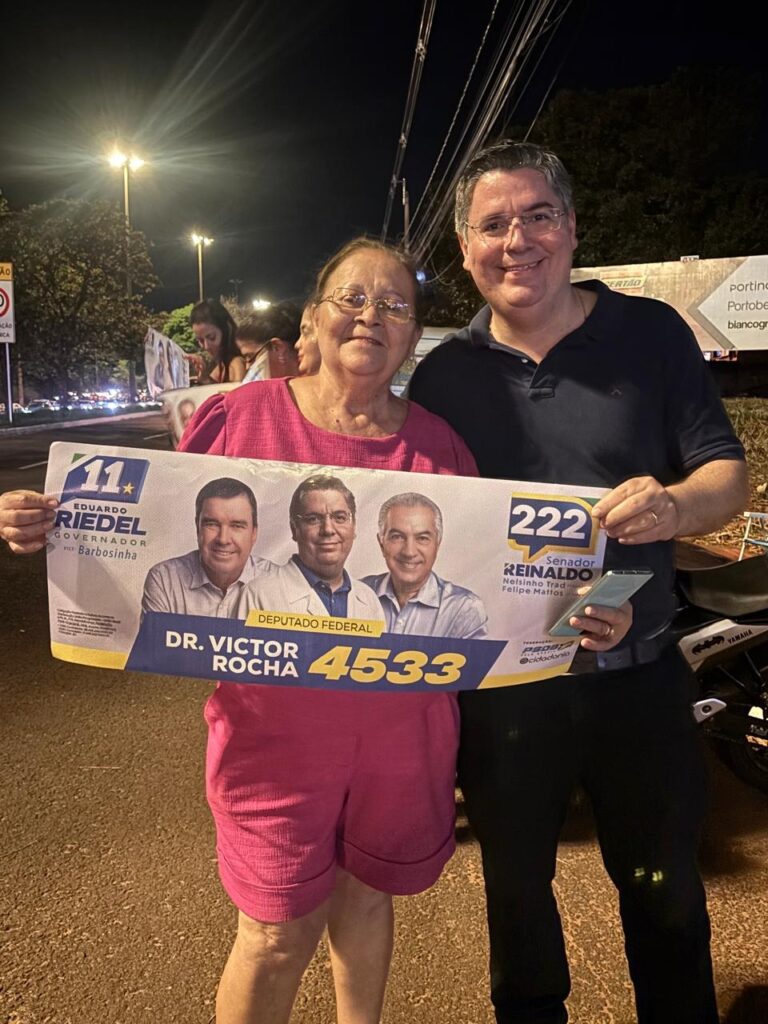 De Corumbá à Capital, Victor Rocha inicia campanha para levar atuação na saúde à Câmara Federal 2 Victor Rocha deputado federal