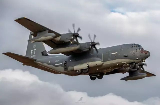 Avião militar dos EUA participa de exercício da FAB em Campo Grande