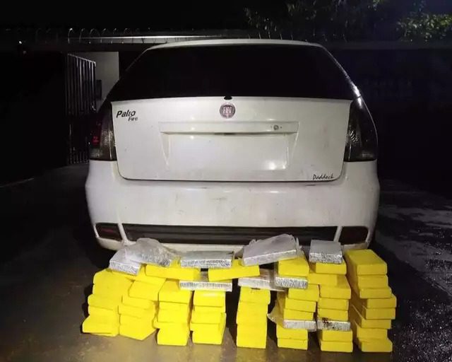 Dois são presos com carga de cocaína avaliada em R$ 4,7 milhões em Campo Grande
