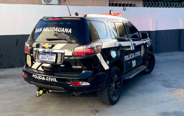 Polícia prende homem por violar medida protetiva contra a irmã em Aquidauana