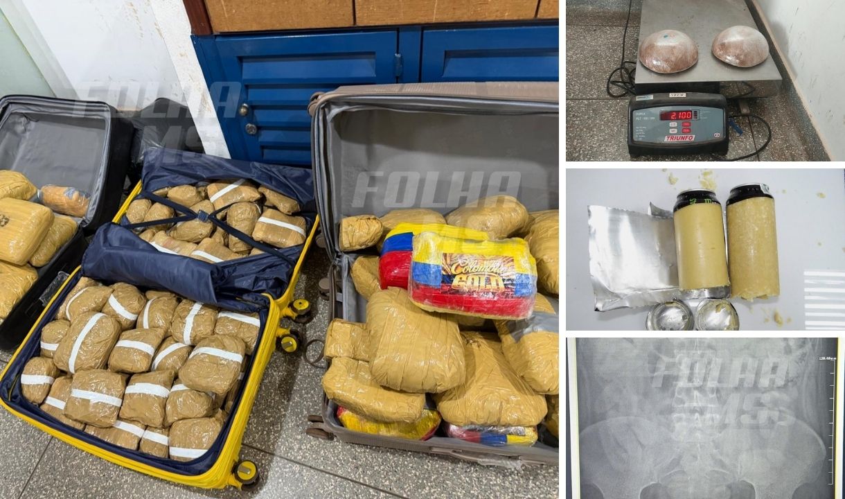 Fiscalização na BR-262 apreende 313 kg de drogas e prende 37 após sequência de flagrantes em MS