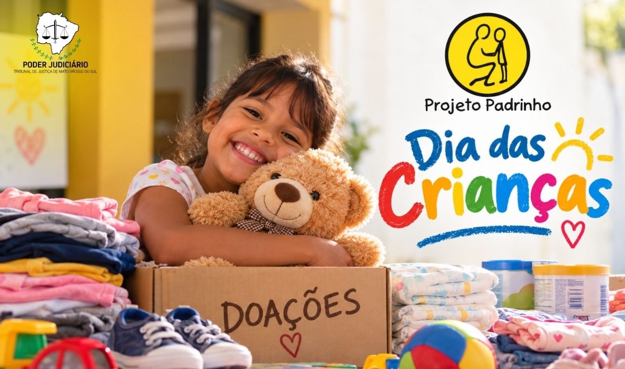 Projeto Padrinho recebe brinquedos, roupas e fraldas para crianças na Capital