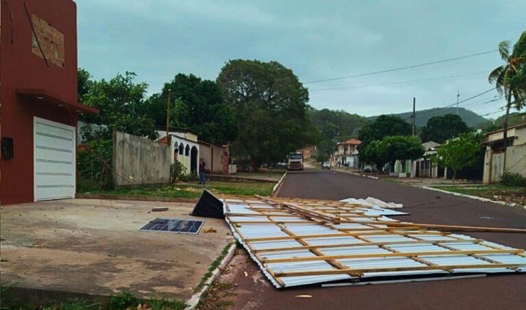 Inmet emite alerta de tempestade para os 79 municípios de Mato Grosso do Sul