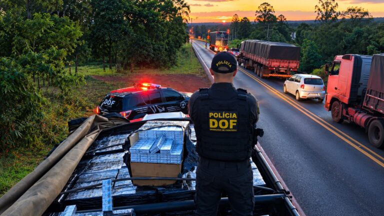 Apreensões do DOF em MS incluem 28 toneladas de drogas e 1,4 milhão de maços de cigarros contrabandeados