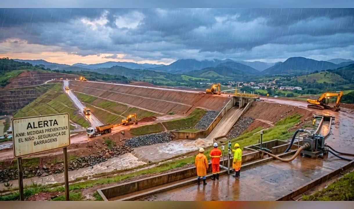 ANM cobra reforço em barragens e pilhas de mineração de MG diante do El Niño