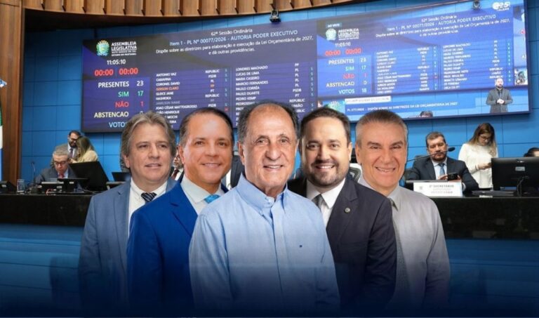 Disputa pela presidência da Alems já reúne cinco deputados para 2027