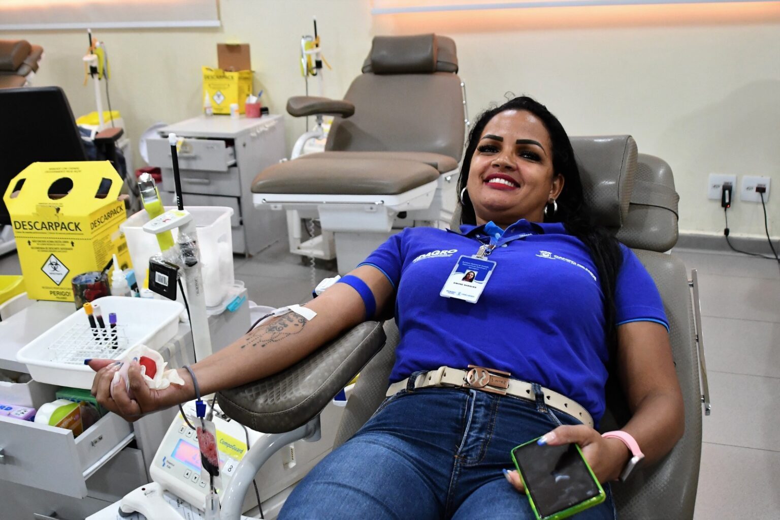 Prefeitura leva ônibus do Hemosul para campanha de doação de sangue nesta terça