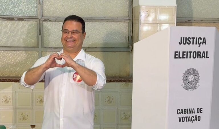 Fábio Trad vota em Campo Grande e diz estar convicto de segundo turno em MS