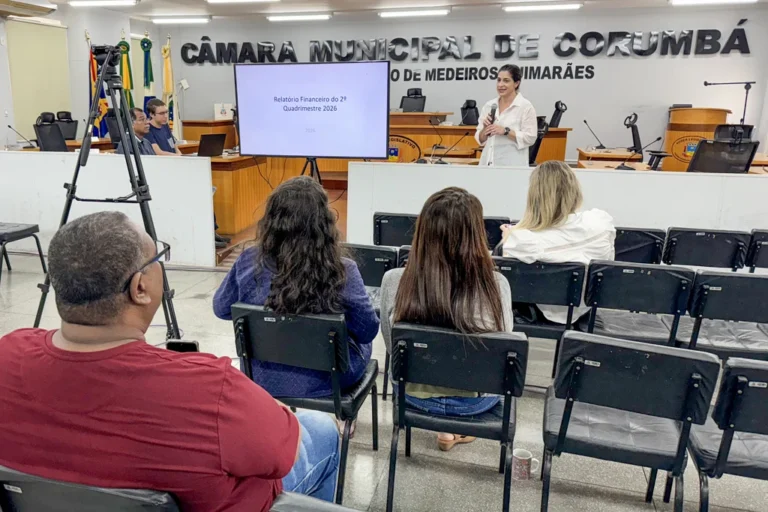 Corumbá apresenta 2º RDQA de 2026 com balanço de recursos e serviços