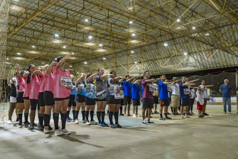 Jogos dos Servidores mobilizam equipes municipais de Corumbá e têm abertura oficial
