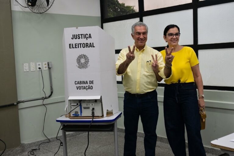 Reinaldo vota em Campo Grande e coloca reforma tributária entre prioridades para o Senado