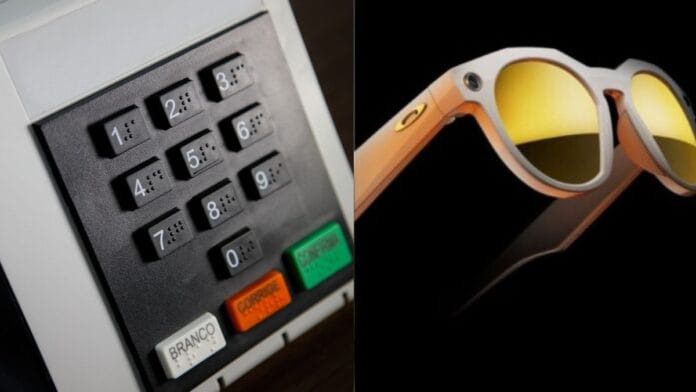 Celulares, smartwatches e óculos inteligentes terão de ficar fora da cabine de votação