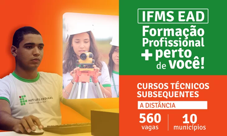 Você está visualizando atualmente IFMS abre seleção para 560 vagas para cursos a distância