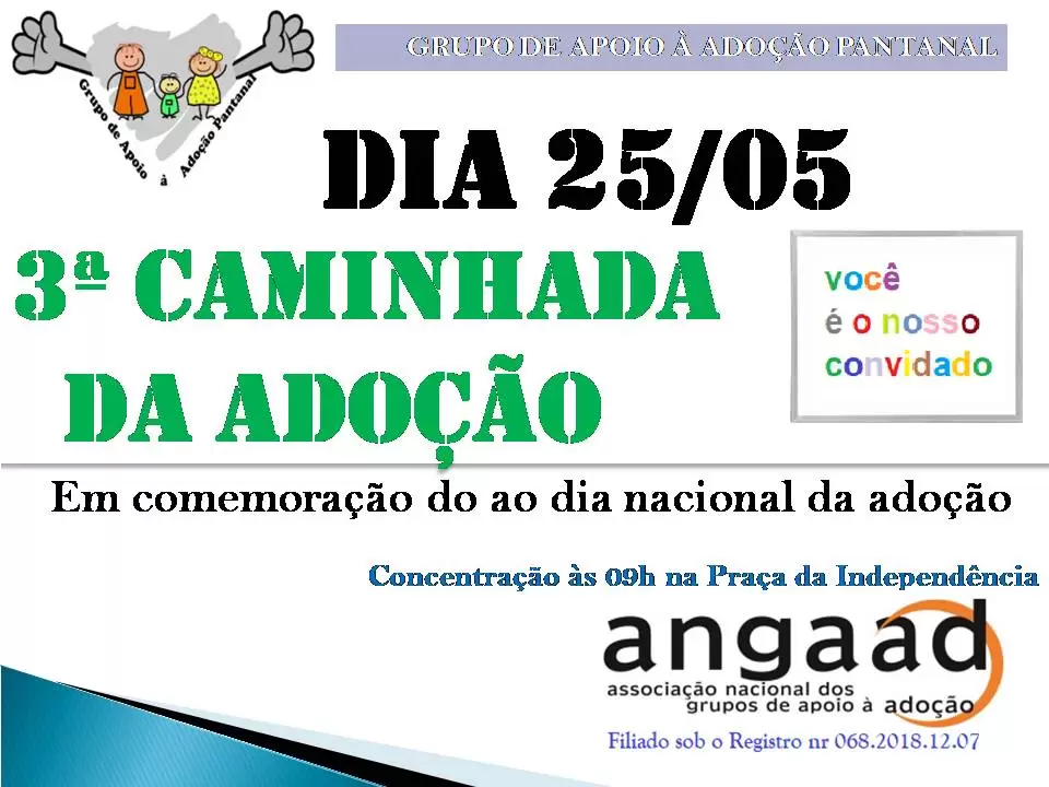 Você está visualizando atualmente Convite | 3ª Caminhada da adoção acontece neste sábado em Corumbá
