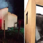 Durante furto, ladrão deixa bituca de cigarro cair e incendeia casa no Guató