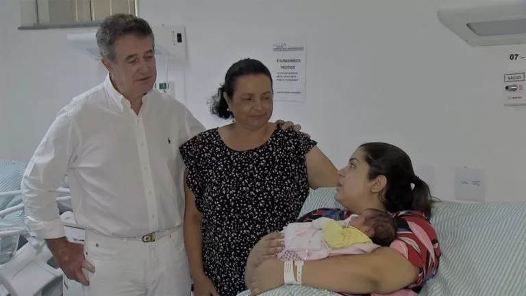 Nasce filha da primeira bebê fruto de inseminação artificial em MS