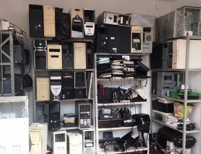 Ação de coleta de lixo eletrônico prossegue segunda-feira em 4 pontos