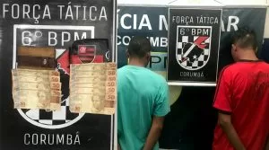 Leia mais sobre o artigo Dupla é presa ao tentar repassar notas falsas na feira livre de Corumbá