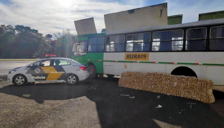 Você está visualizando atualmente Traficantes de MS apostam na falsificação de ônibus para transporte de maconha