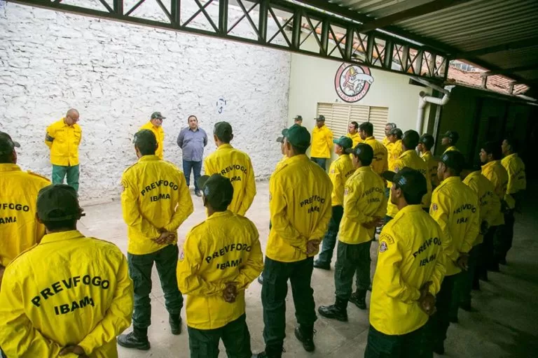 Município analisa demandas junto aos brigadistas do Prevfogo