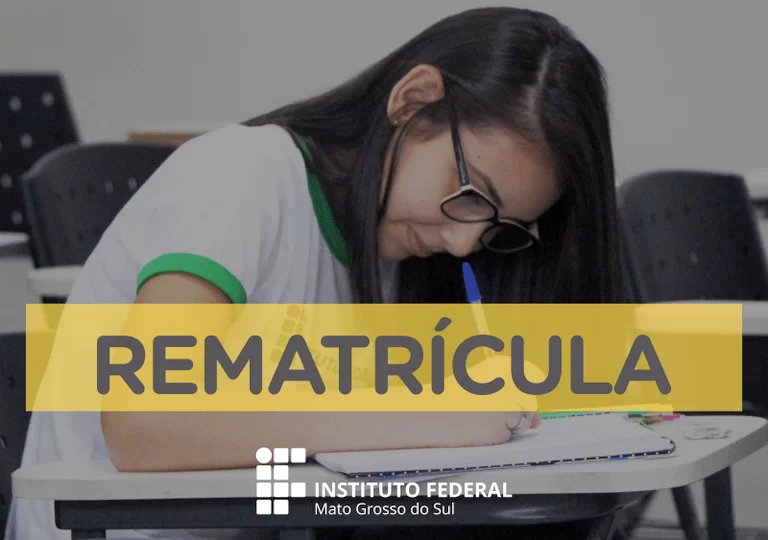 IFMS abre período de rematrícula para segundo semestre