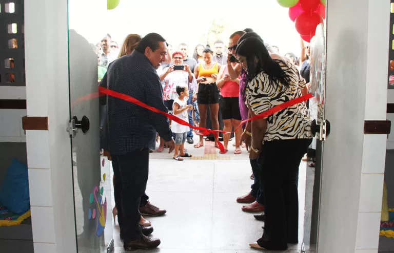 Inaugurada nesta quinta, Cemei Miriam Mendes vai atender 300 crianças