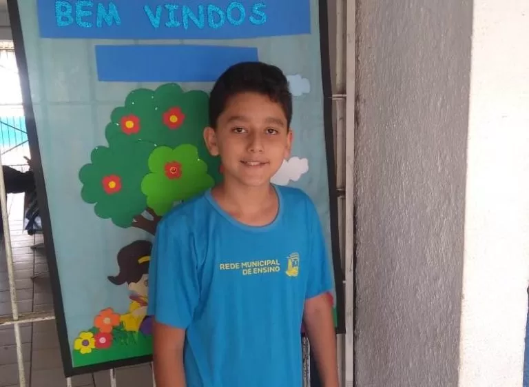 Aluno da Reme se classifica para etapa regional da Olimpíada de Língua Portuguesa