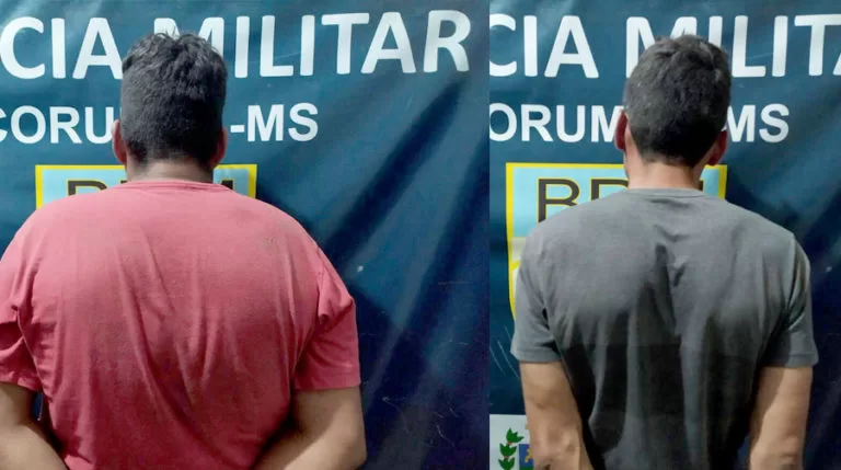 Ladrões são presos pela PM ao tentar furtar conveniência pela terceira vez