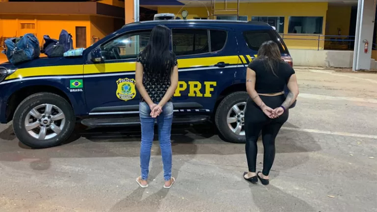 Mulheres que seguiam em ônibus são presas pela PRF com cocaína dissolvida em roupa