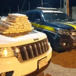 Casal de paraguaios é preso transportando 40 Kg de cocaína em veículo de luxo na BR-262