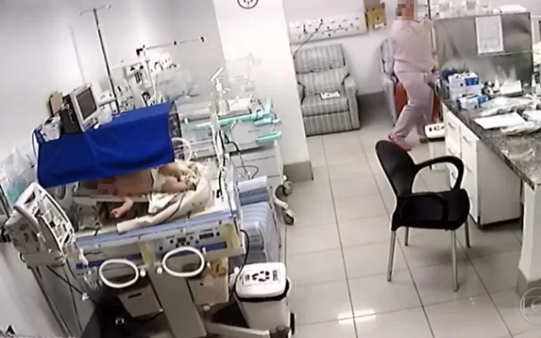 Imagens mostram queda de bebê de incubadora em UTI neonatal no Pará | Vídeo