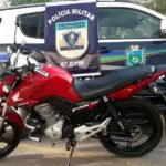 Patrulha Comunitária recupera motocicleta roubada na parte alta de Corumbá