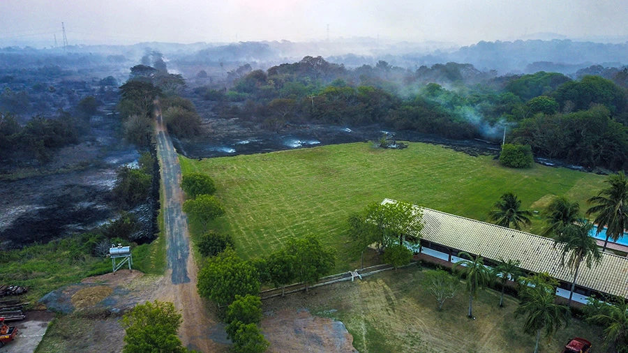 Você está visualizando atualmente Inmet emite alerta e chuva pode trazer alívio às queimadas no Pantanal