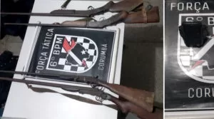 Leia mais sobre o artigo Denúncia anônima leva PM a encontrar armas escondidas em terreno baldio na Vila Mamona