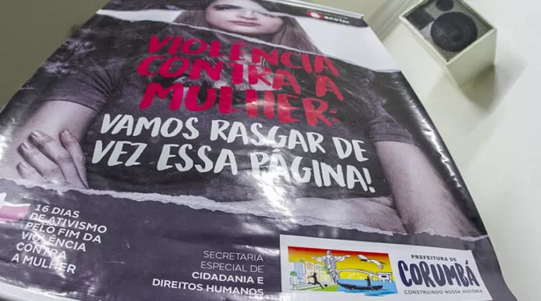 Corumbá lança campanha dos 16 Dias de Ativismo pelo Fim da Violência Contra as Mulheres