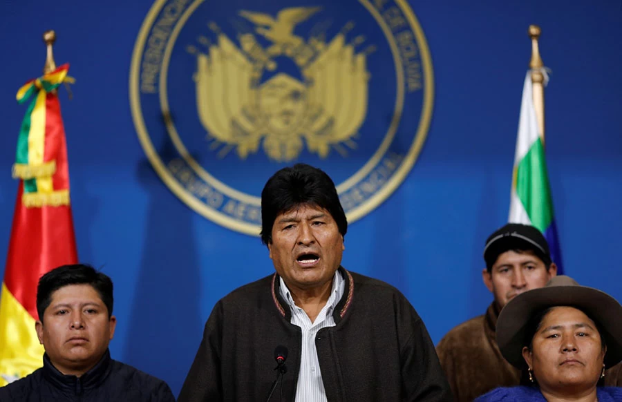 Leia mais sobre o artigo Evo Morales renuncia à presidência da Bolívia
