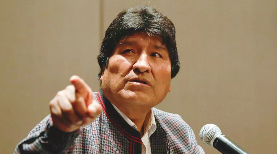 Evo Morales candidato à Presidência da Bolívia