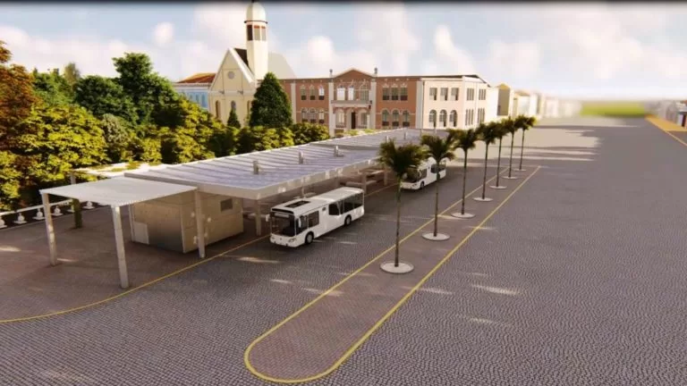 Prefeitura anuncia construção de novo ponto de ônibus na rua Antônio Maria