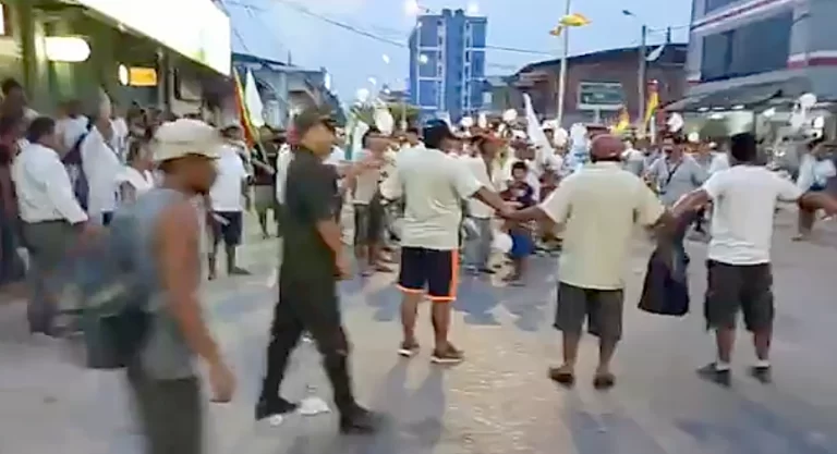 Protesto contra bloqueio na Bolívia cria clima de tensão na fronteira com Corumbá