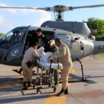 Com sintomas de infarto, homem é resgatado pela Marinha no Pantanal da Nhecolândia