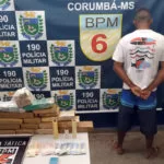 Homem é preso por tráfico de drogas e Força Tática apreende mais de 11 quilos de maconha na Cervejaria