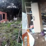 Casa fica destruída após incêndio na rua Minas Gerais