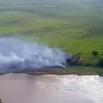 Corpo de Bombeiros envia equipe para combater incêndio no Pantanal