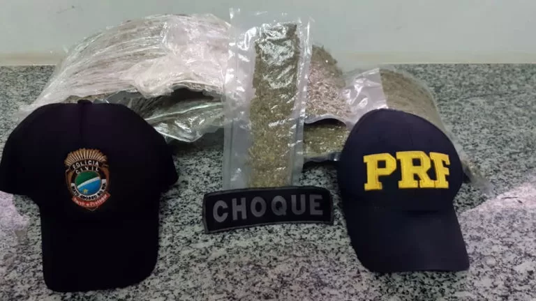 Homem é preso com droga escondida no corpo na BR-262