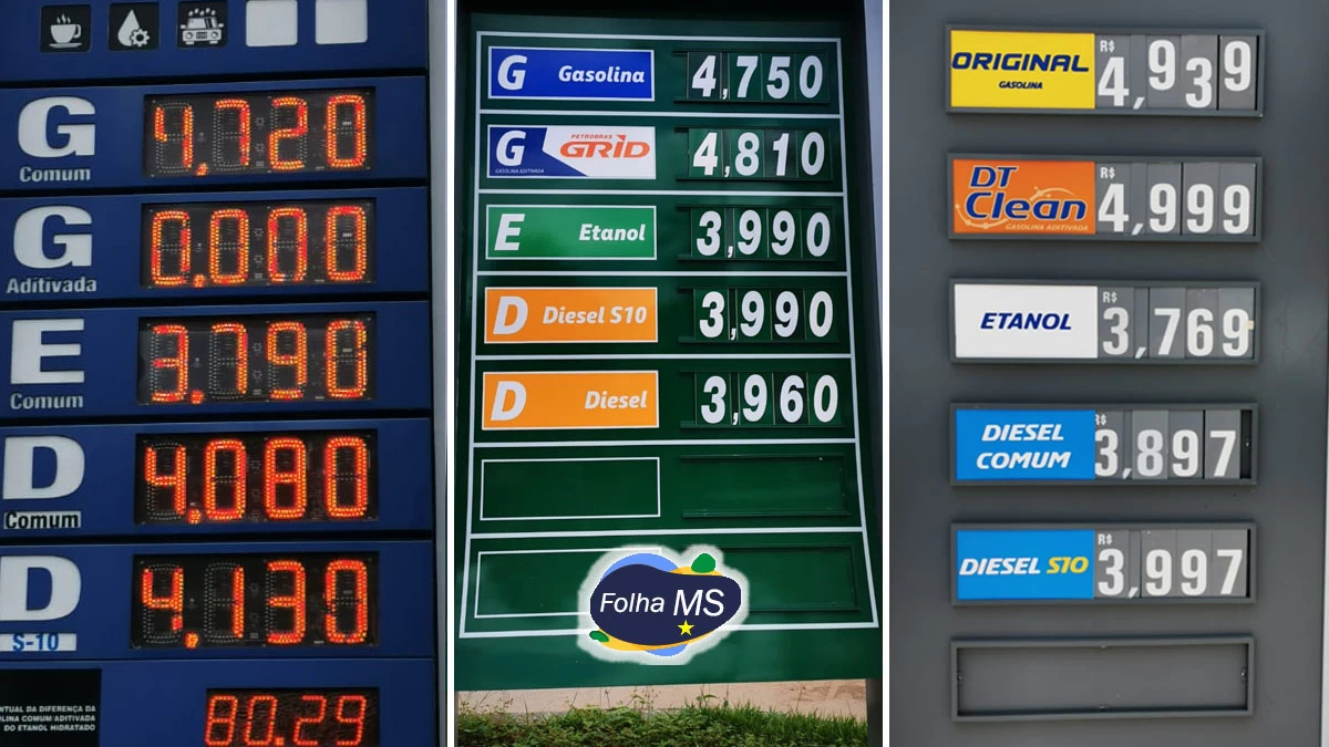 Você está visualizando atualmente Nova alíquota dos combustíveis já traz reflexo de preços nos postos de Corumbá e Ladário
