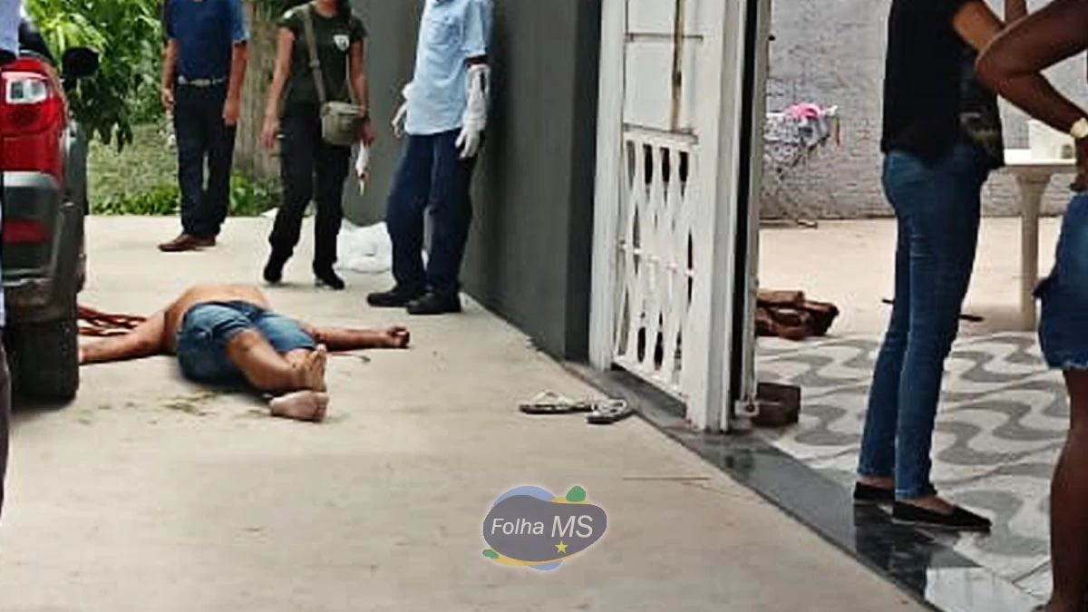 Você está visualizando atualmente Homem é executado a tiros na frente de casa em Corumbá